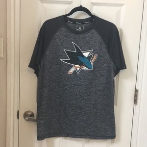 San Jose Sharks dry fit t-shirt